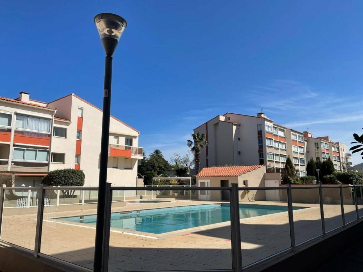 Appartement Cosy A 100M De La Plage Avec Piscine, Parking Prive Et Loggia Vitree - Fr-1-225-706 Argelès-sur-Mer Exterior foto