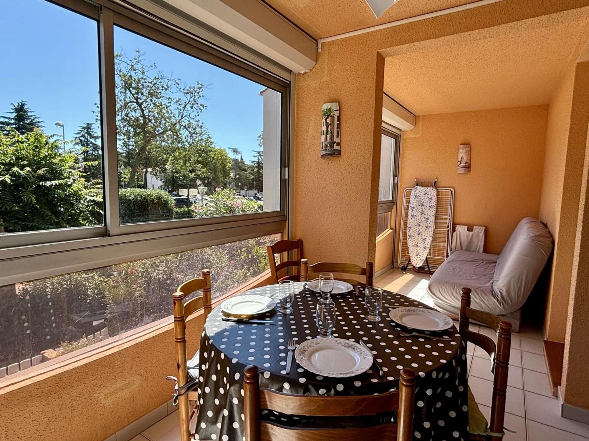 Appartement Cosy A 100M De La Plage Avec Piscine, Parking Prive Et Loggia Vitree - Fr-1-225-706 Argelès-sur-Mer Exterior foto